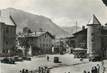 / CPSM FRANCE 74 "Megève, place de l'église et Rochebrune"