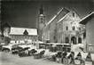 / CPSM FRANCE 74 "Megève, la place, la nuit"