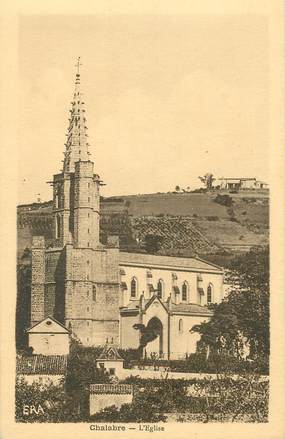 CPA FRANCE 11 "Chalabre,  L'Eglise"