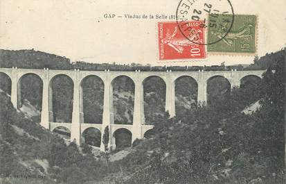 / CPA FRANCE 05 "Gap, viaduc de la Selle"