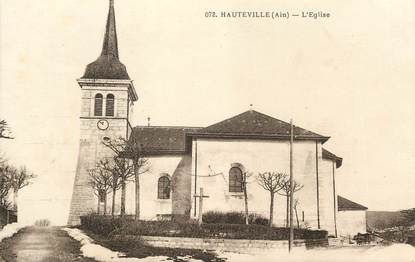 CPA FRANCE 01 "Hauteville lompnes, l'Eglise"