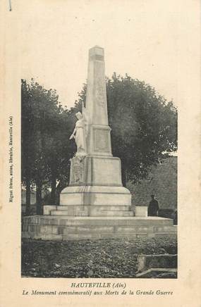 CPA FRANCE 01 "Hauteville lompnes, le monument aux morts"