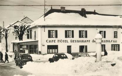 CPSM FRANCE 01 "Hauteville lompnes, les Tilleuls sous la neige"