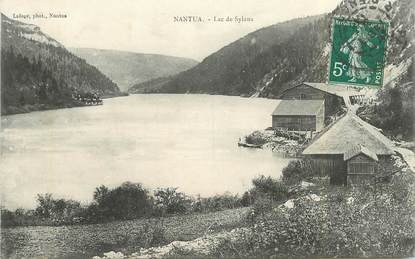 CPA FRANCE 01 "Nantua, lac de Sylans"