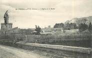 26 DrÔme CPA FRANCE 26 "Pierrelatte, l'Eglise et le rocher"