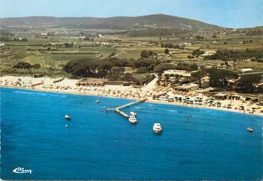 / CPSM FRANCE 83 "Ramatuelle, vue aérienne", plage de Tahiti'