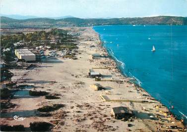 / CPSM FRANCE 83 "Ramatuelle, vue aérienne, Plage de Pampelonne"