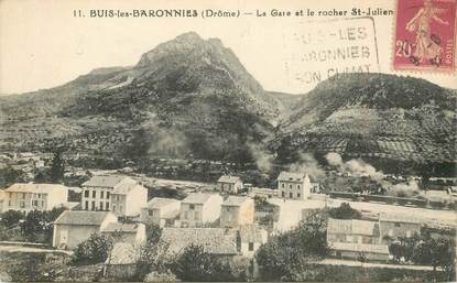 CPA FRANCE 26 "Buis les Baronnies, la gare"