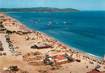 / CPSM FRANCE 83 "Ramatuelle, vue aérienne, plage de Pampelonne, restaurant Les Murènes"