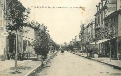 CPA FRANCE 26 "Saint Rambert d'Albon, la grande rue"
