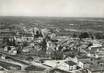 / CPSM FRANCE 01 "Montrevel, vue aérienne sur le quartier de la gare"