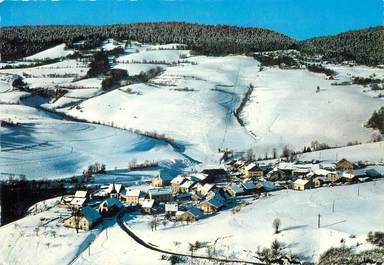 / CPSM FRANCE 01 "Le petit Abergement, le village sous la neige"