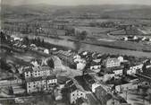 01 Ain / CPSM FRANCE 01 "Pont d'Ain, vue aérienne, le quartier du port, l'ain et les monts du Buguey"