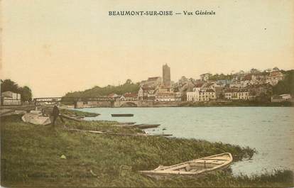 / CPA FRANCE 95 "Beaumont sur Oise, vue générale"