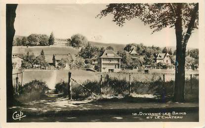 CPSM FRANCE 01 "Divonne les Bains, le chateau"