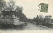 95 Val D'oise / CPA FRANCE 95 "Eaubonne, kiosque du Val Joli et route de Sainte Leu"