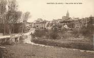 95 Val D'oise / CPA FRANCE 95 "Santeuil, vue prise de la gare"