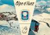 / CPSM FRANCE 38 "Alpe d'Huez, Xèmes Jeux Olympiques d'Hiver" / JO