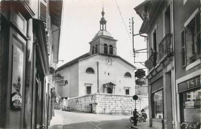 / CPSM FRANCE 74 "Rumilly, l'église"