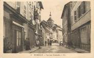 74 Haute Savoie / CPA FRANCE 74 "Rumilly, la rue centrale"