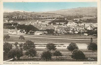 / CPA FRANCE 74 "Rumilly, vue  générale " 