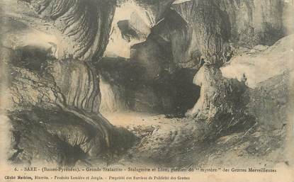 / CPA FRANCE 64 "Sare" / GROTTE