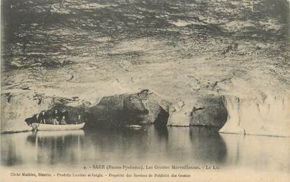 / CPA FRANCE 64 "Sare, les Grottes merveilleuses"