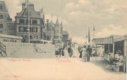 14 Calvado / CPA FRANCE 14 "Trouville, promenade des planches"