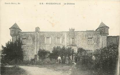 CPA FRANCE 17 "Macqueville, le chateau"