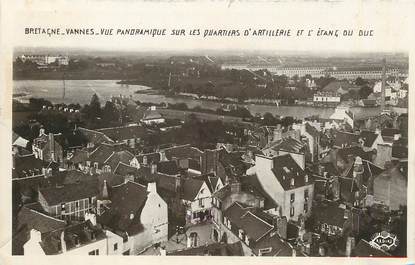 / CPSM FRANCE 56 "Vannes, vue panoramique sur les quartiers d'Artillerie et l'étang du duc"