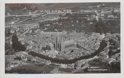 / CPSM FRANCE 48 "Mende, vue panoramique"