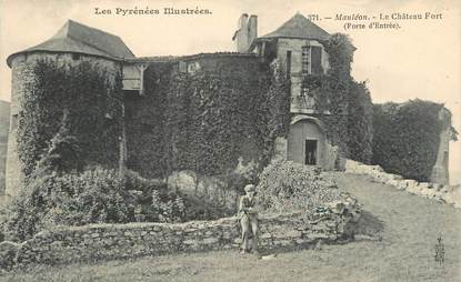 / CPA FRANCE 64 "Mauleon, le château fort"