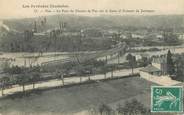 64 PyrÉnÉe Atlantique / CPA FRANCE 64 "Pau, le pont du chemin de fer sur le gave et coteaux de Jurançon"