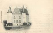 63 Puy De DÔme / CPA FRANCE 63 "Vinzelles, château de Sauvagna"