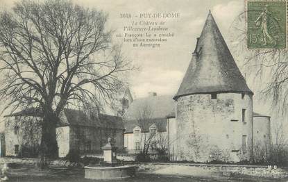 / CPA FRANCE 63 "Le château de Villeneuve Lembron"