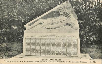 CPA FRANCE 92 "Chaville, monument aux morts"