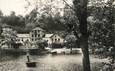 / CPSM FRANCE 63 "Châteauneuf Les Bains, l'hôtel des Méritis au bord de la Sioule"