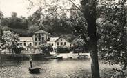 63 Puy De DÔme / CPSM FRANCE 63 "Châteauneuf Les Bains, l'hôtel des Méritis au bord de la Sioule"