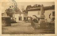 63 Puy De DÔme / CPA FRANCE 63 "Néronde, place de l'église et monument aux morts"