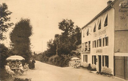 / CPA FRANCE 63 "Saint Sauves d'Auvergne, hôtel des Roches et Beau Site"