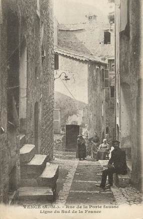 / CPA FRANCE 06 "Vence, rue de la porte Fausse"