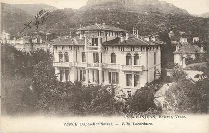 / CPA FRANCE 06 "Vence, villa Lacordaire"