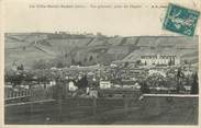 38 Isere / CPA FRANCE 38 "La Côte Saint André, vue générale prise du Clapier"