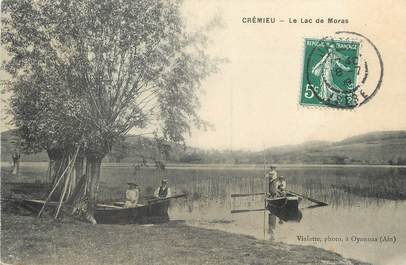 / CPA FRANCE 38 "Crémieu, le lac de Moras"