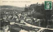 38 Isere / CPA FRANCE 38 "Crémieu, vue générale et les tours Saint Hippolyte "