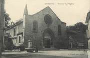 38 Isere / CPA FRANCE 38 "Crémieu, entrée de l'église"