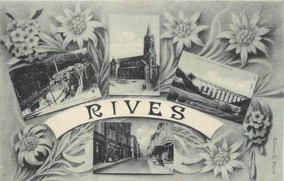 / CPA FRANCE 38 "Rives"