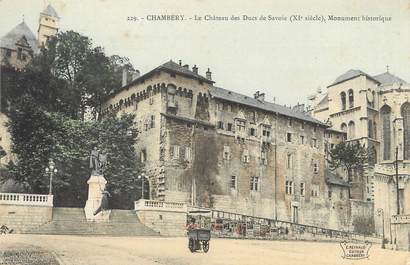 / CPA FRANCE 73 "Chambéry, le château des Dics de Savoie, monument historique"