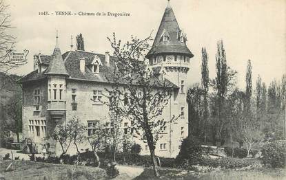 / CPA FRANCE 73 "Yenne, château de La Dragonière"