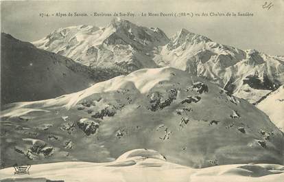 / CPA FRANCE 73 "Environs de Sainte Foy, le mont Pourri"